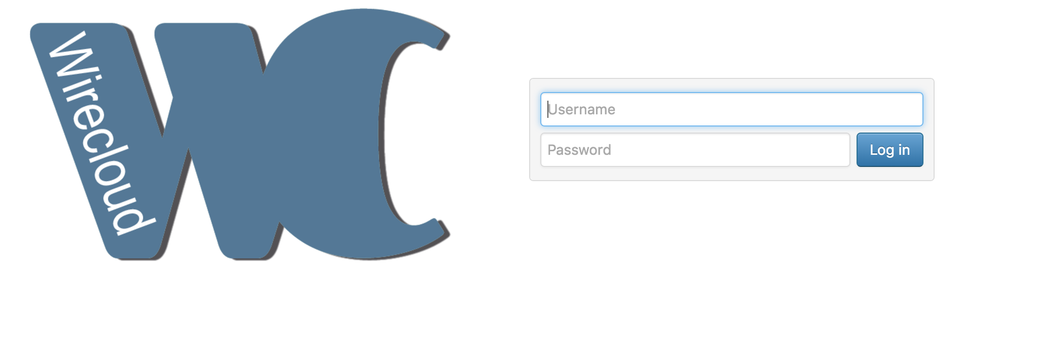 Login form