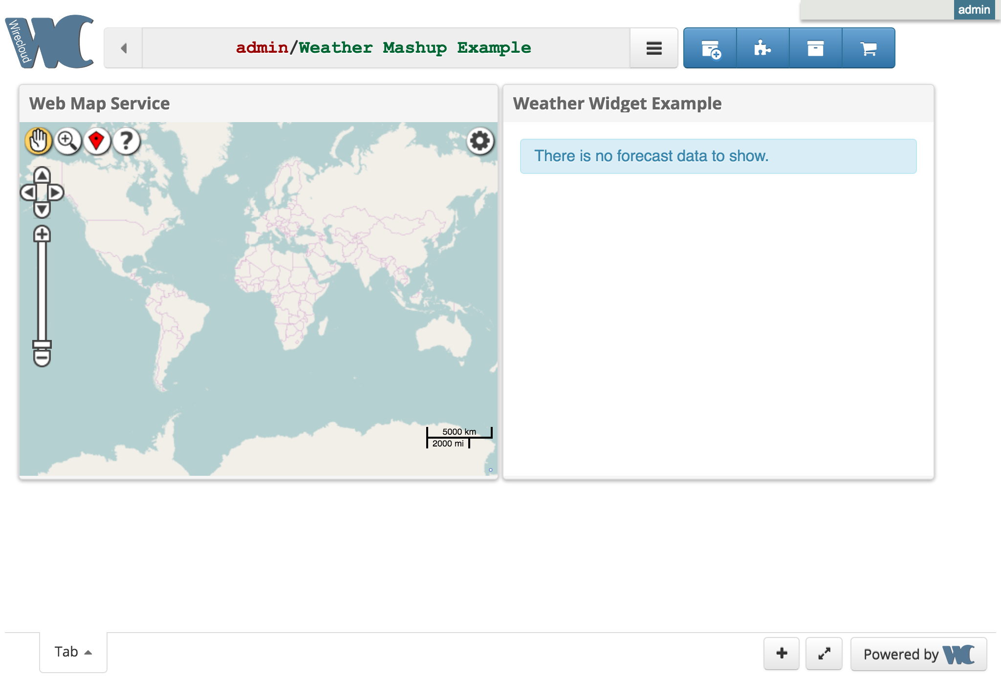 Final weather dashboard